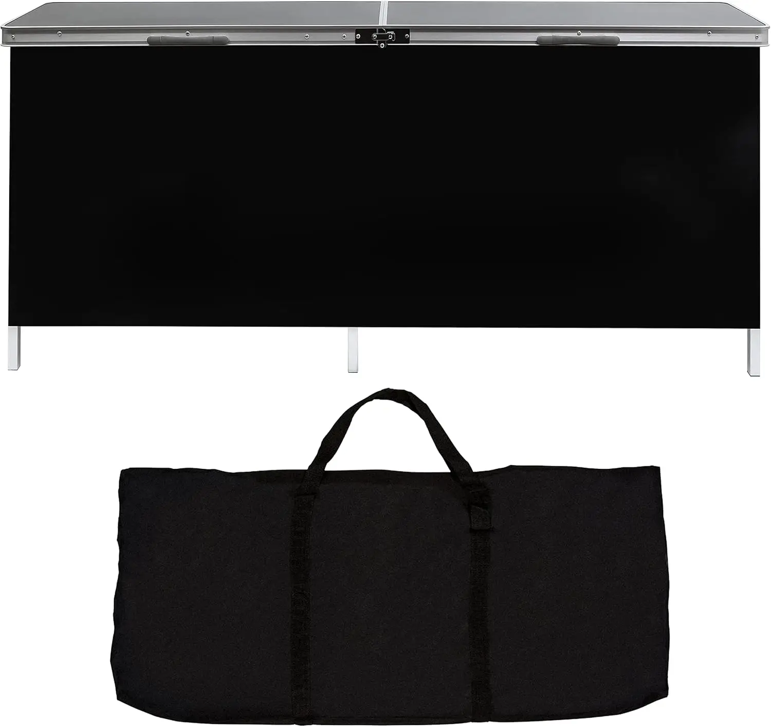 Portable Black Bar Table