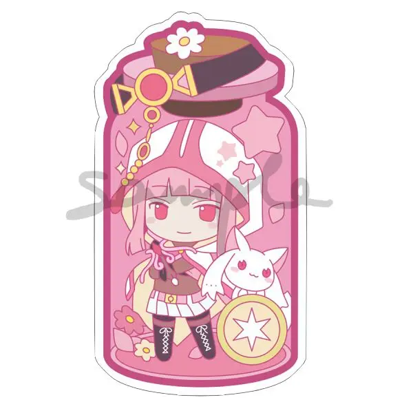 Anime Puella Magi Madoka Magica Acryl sleutelhanger Accessaries Cartoon Hanger Leuke Tas Charme Sleutelhanger Vrienden Verjaardagscadeau