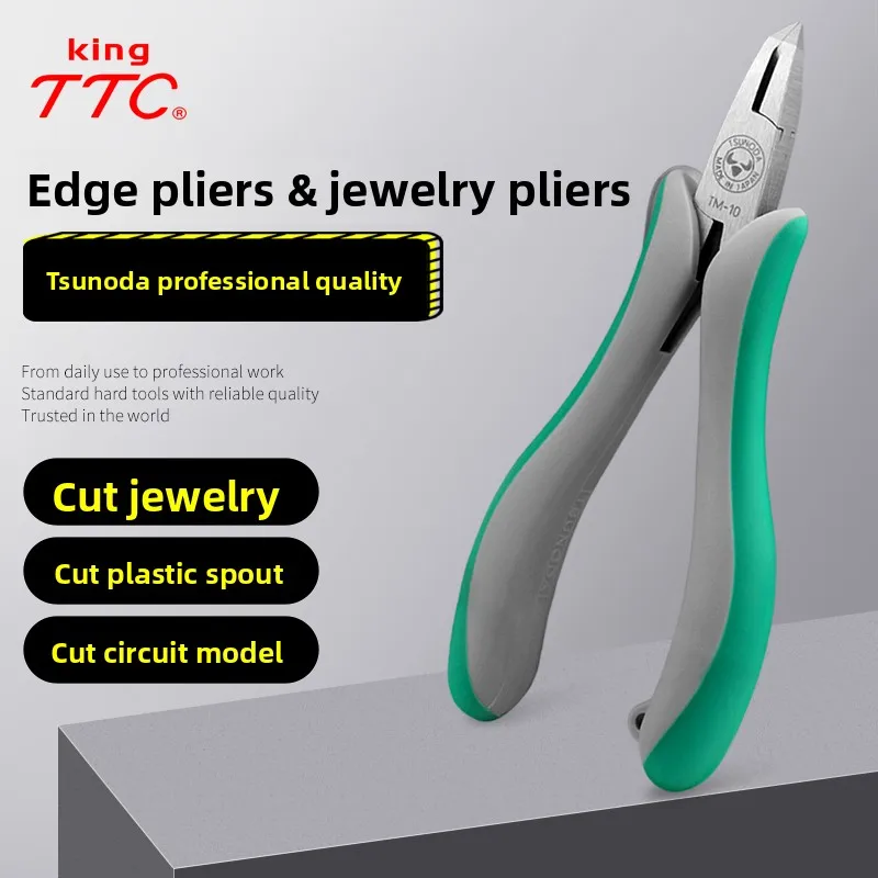 Japan TTC Kakuta TM-01 02 10 15 16 Model Sprue Cutters Diagonal Cutters Needle Nose Pliers Smooth Operation for Model Building