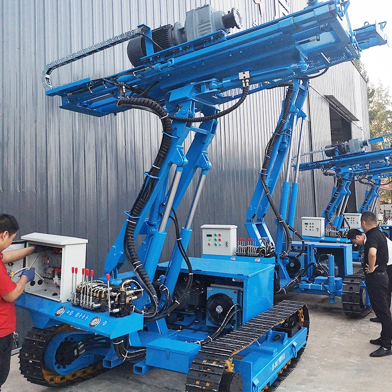 Multifunctional Hydraulic Drill Soil Engineering Anchoring Drilling Machine