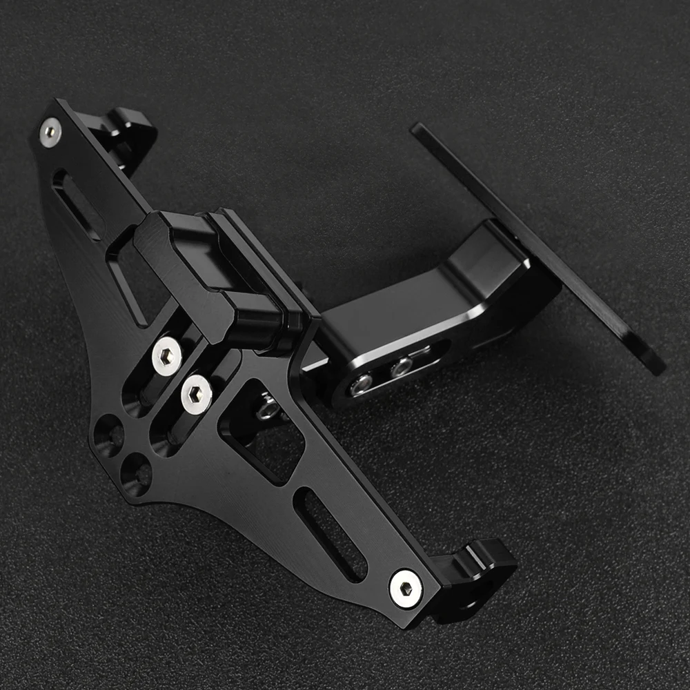 

For Yamaha MT07 MT 07 MT-07 2014 2015 2016 2017 2018-2023 Moto Fender Eliminator Adjustable License Plate Holder Bracket LED