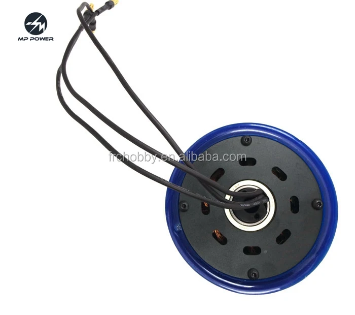 MP 3000W Hub Motor with 24 Slot and 28 Pole Magnet Single or Twin with Vesc Sina Wave Controller for Electric Skateboard