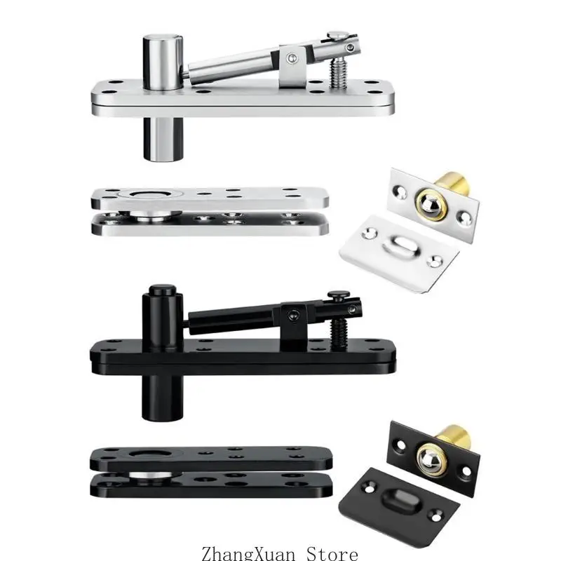 

Door Pivots Hinges Stainless Steel Concealed Door Hinge 360 Degree Rotation Invisible Pivots Door Hardware