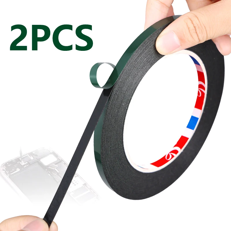 2PCS For TV Borderless Curved Display Sealing Fix 2/3/4mm 10meters Double Sided Sticky Foam Tape Adhesive LCD Screen Frameless