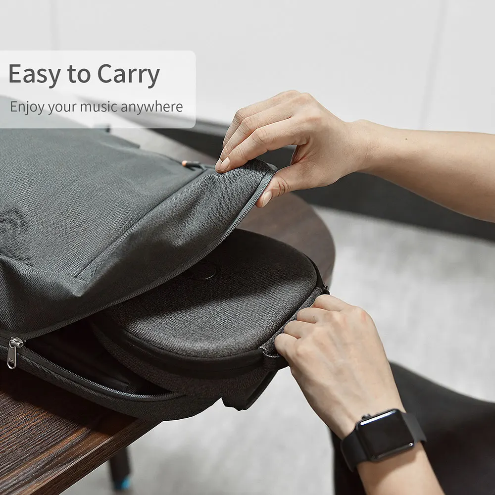 Wiwu schützende intelligente Hülle für Airpods max mit automatischer Schlaf wasserdichte Hartsc halen tasche für Airpods max tragbare Trage tasche – Detail 8