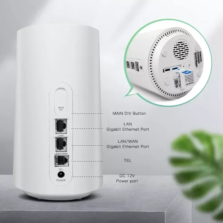 EDUP Router 5G for WiFi Router with Card Slot LTE Mobile Hotspot for European and American Version 5G Wireless Router for