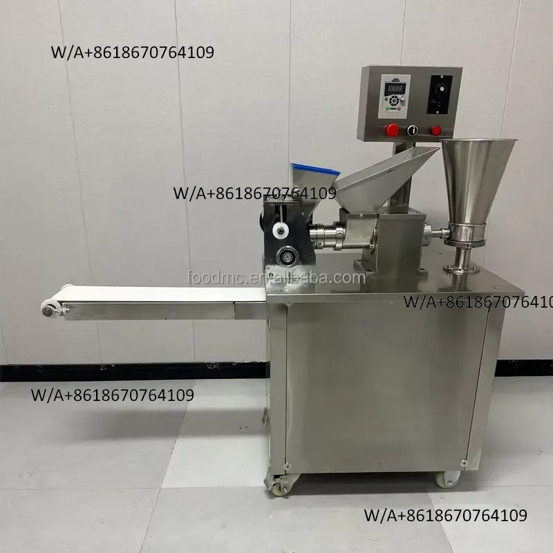 Commercial electric T100 automatic dumpling, samosa, spring rolls, pasta, empanadas, pie machine, motor power 6000 pcs/hour