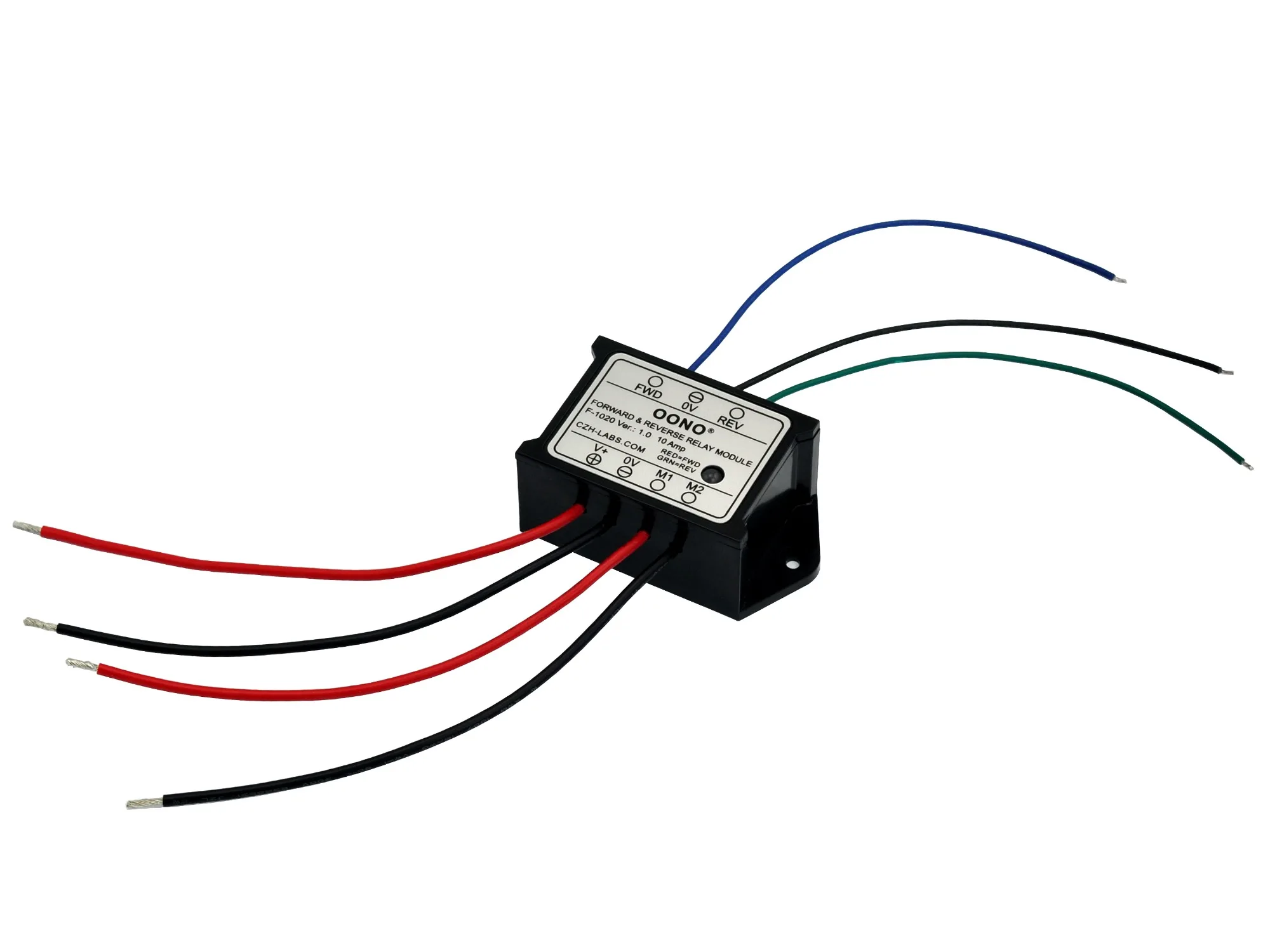 12V 10Amp Forward and Reverse Relay Module for Motor / Linear Actuator, Reversing Relay Module