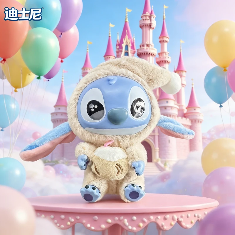 Gorący hit/ Disney Stitch Jedz Coś Przed Zasypianiem, Niespodzianka w Pudełku, Figurka Winylowa Pluszowa, Zabawka, Zawieszka, Prezent dla Potworów