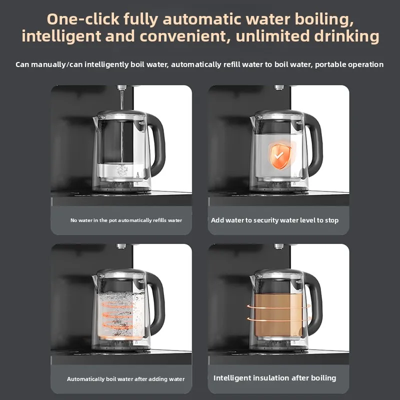 2025 منزل جديد شريط مياه ذكي أوتوماتيكي بالكامل، غرفة معيشة تحت موزع مياه عالي الجودة #3