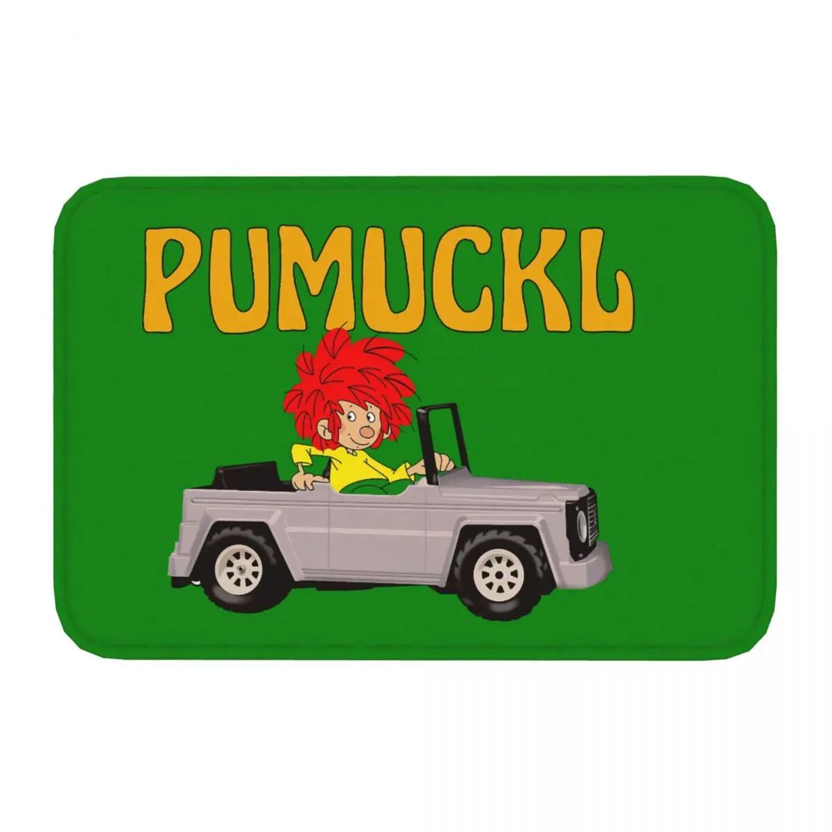 Pumuckl Bath Mat Toy Car Doormat Kitchen Carpet Balcony Rug Home Decor