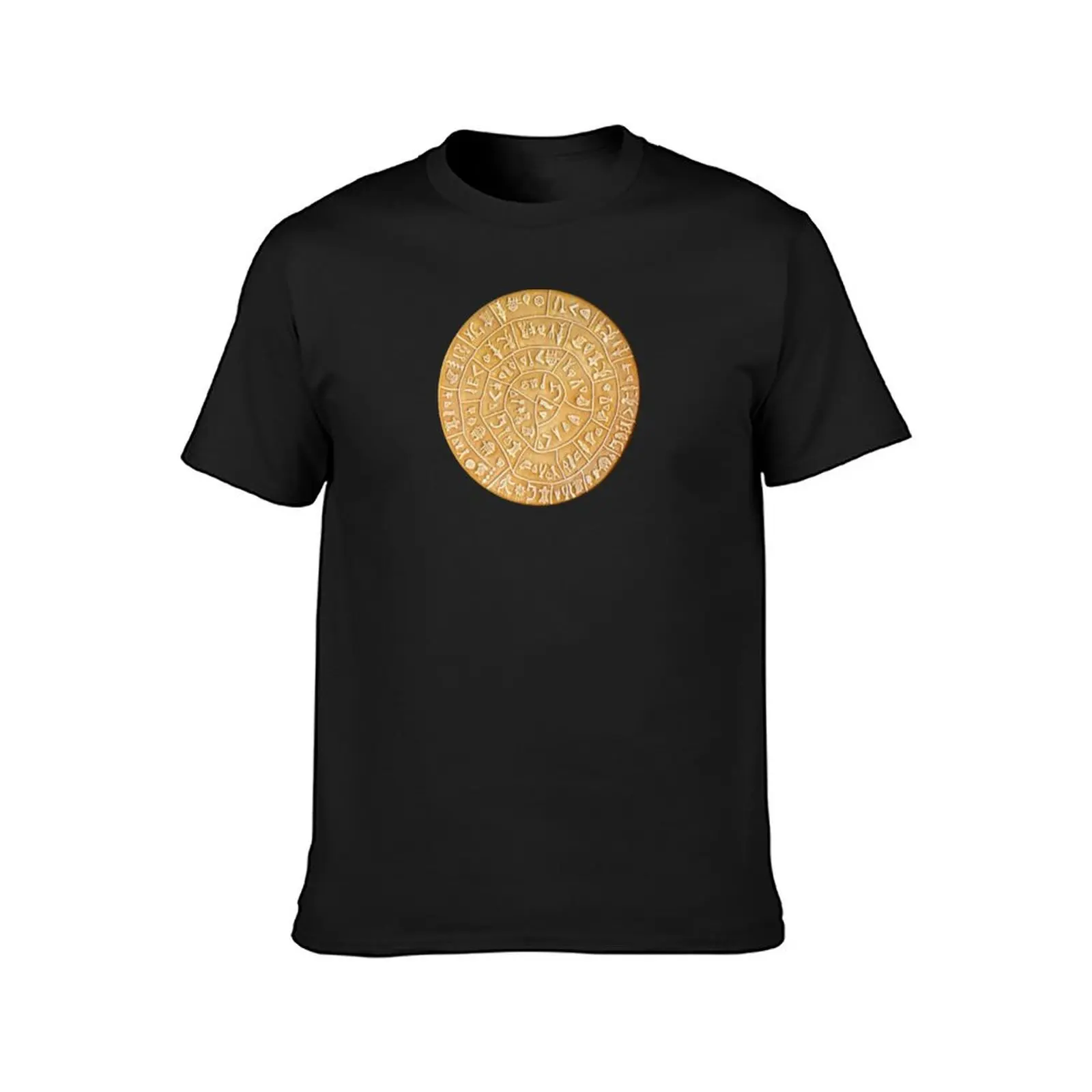 Phaistos Disc T-Shirt tops Aesthetic clothing blanks t shirts men