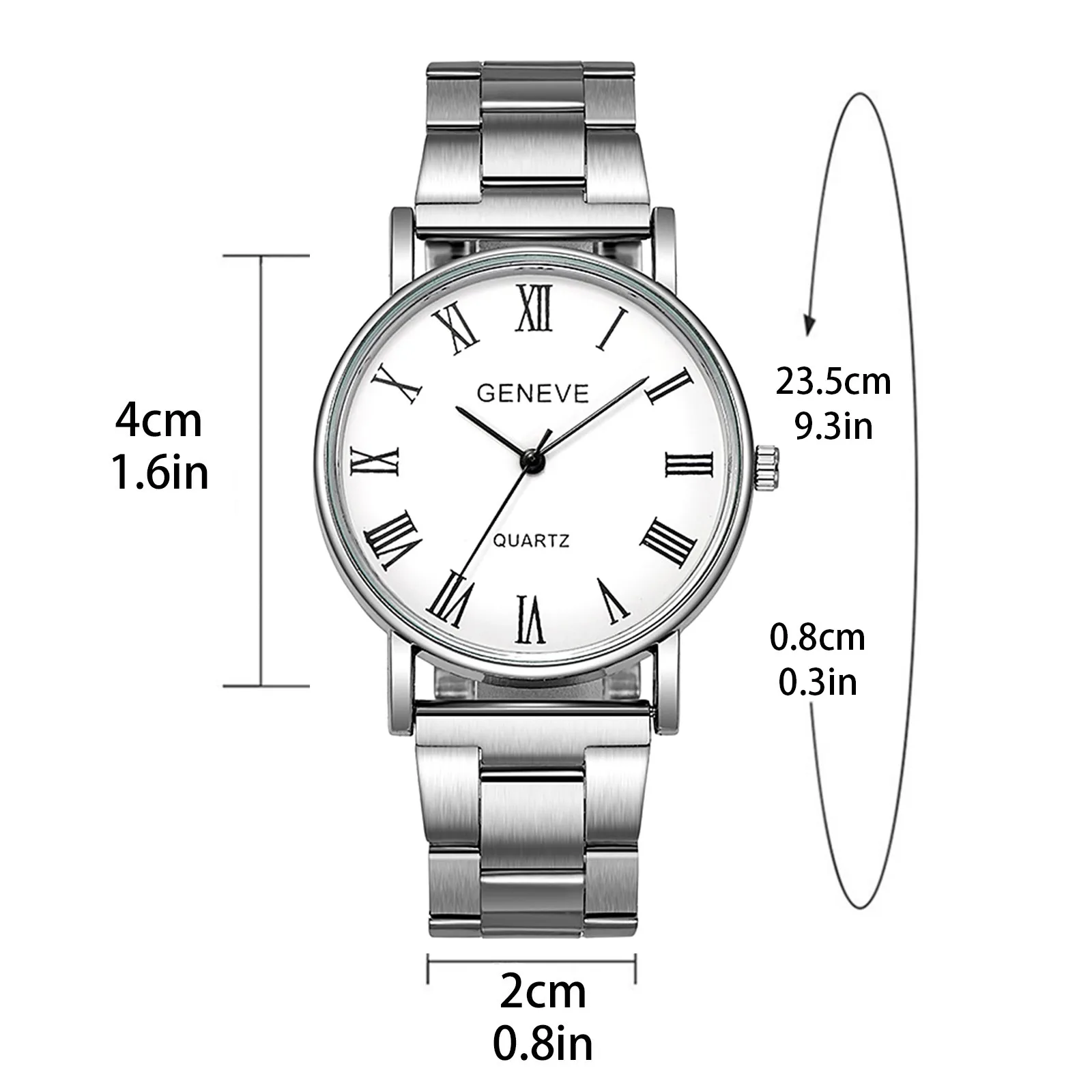 Men\'s Watch Fashion Casual Watch Quartz Watch Steel Band Watch Wrist Watch