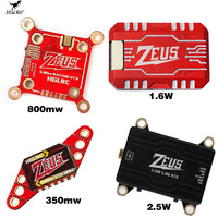 HGLRC Zeus 2.5W VTX 1.6W 350mW VTX 800mW VTX 40CH VTX  5.8G 2.4G Transmitter Built-in Microphone For RC FPV Racing Drone