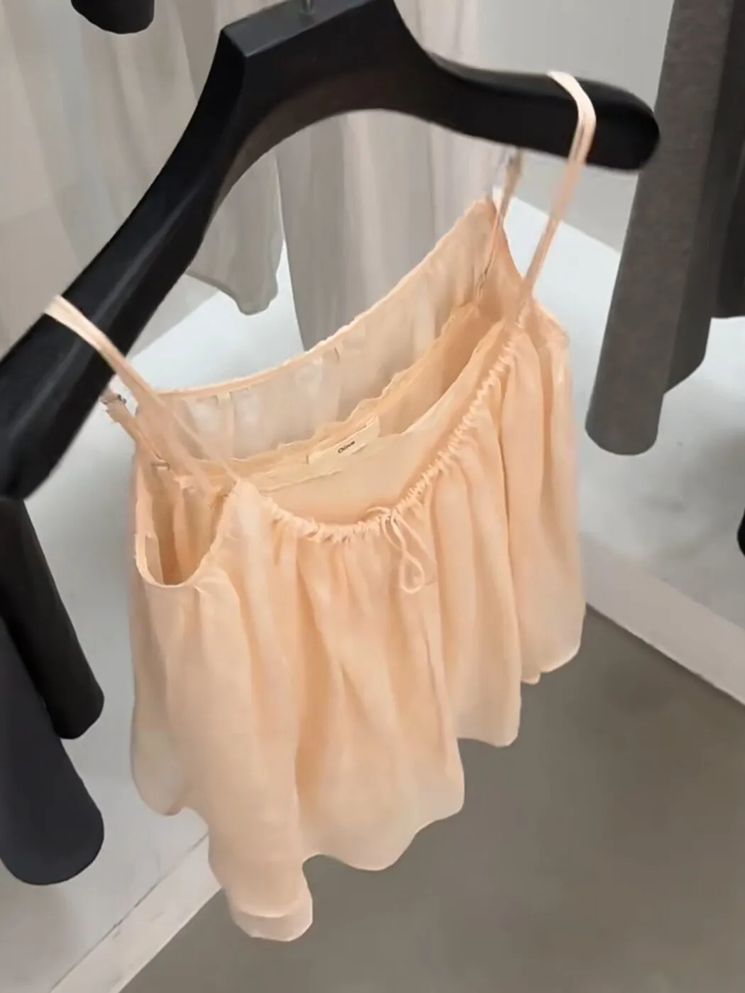 

Korean Holiday Style Layered Strap Vest Two-Piece Set Women Summer New Loose Belted Sleeveless Small Top Breathable Thin
