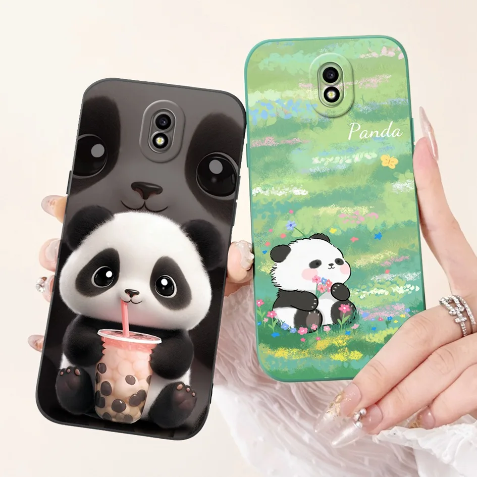 For Samsung J7 Pro 2017 Case J7 2017 SM-J730F Cover Cute Cartoon Soft Silicone Matte TPU Funda For Samsung J3 J5 Pro 2017 Bumper