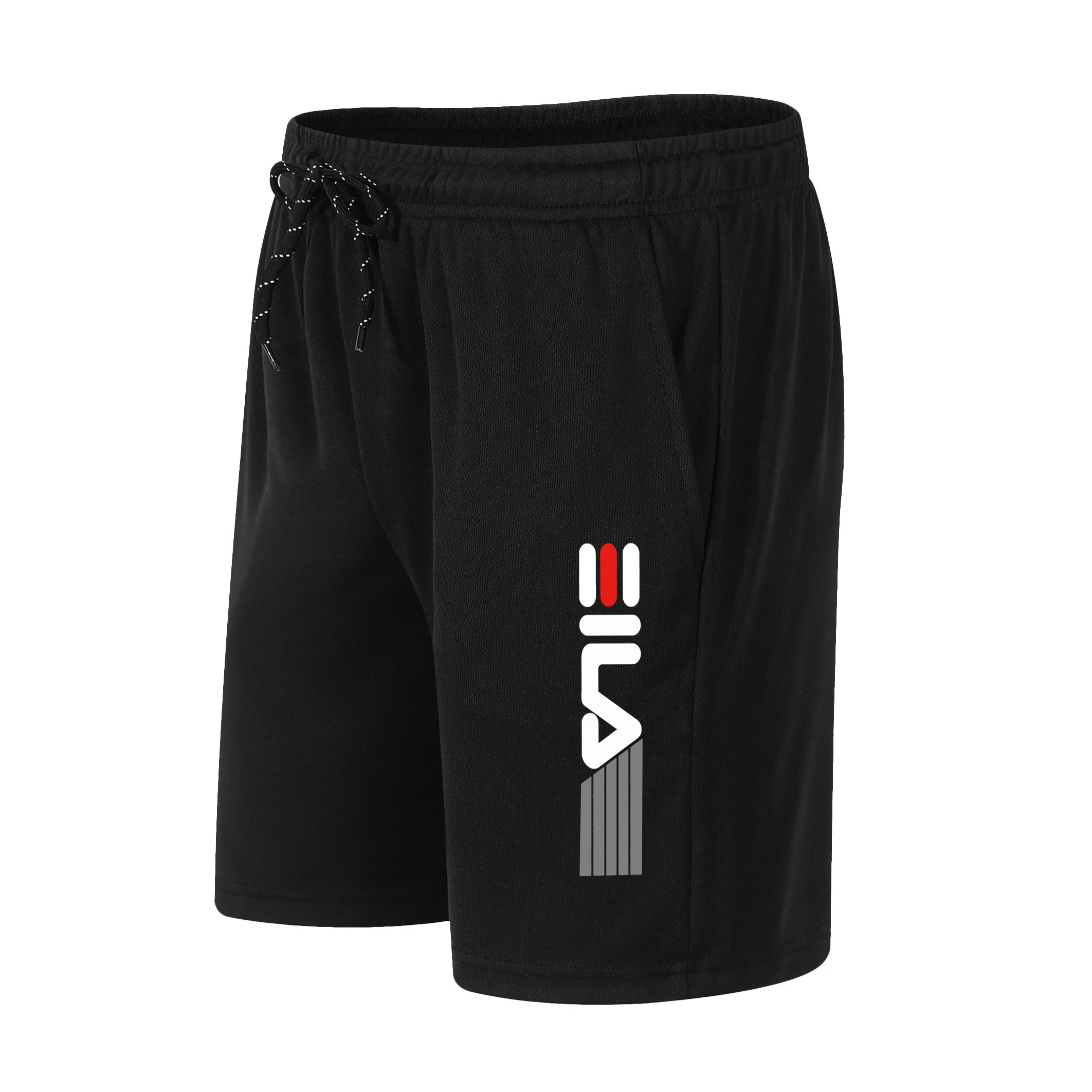 Shorts de plage College à séchage rapide pour hommes, pantalons d'entraînement de fitness, shorts de sport d'entraînement, pantalons de jogging en maille, shorts décontractés, été, nouveau