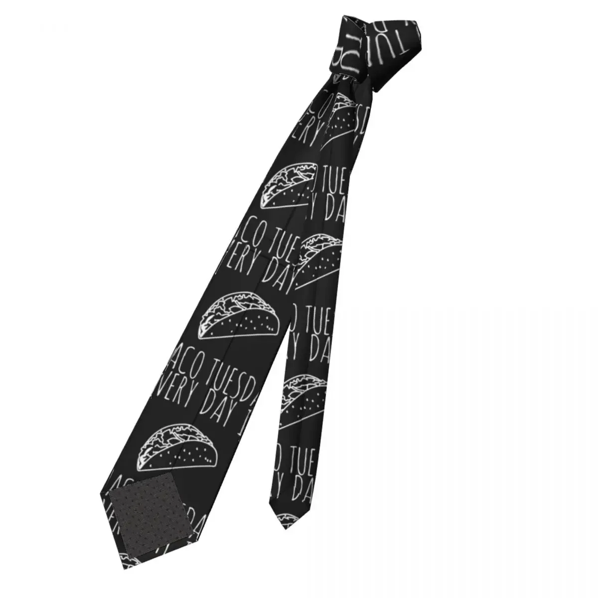 Every Day Is Taco Necktie Men Women Polyester 8 cm mexican food humorous Neck Tie Fashion Classic Accessories Gravatas Office