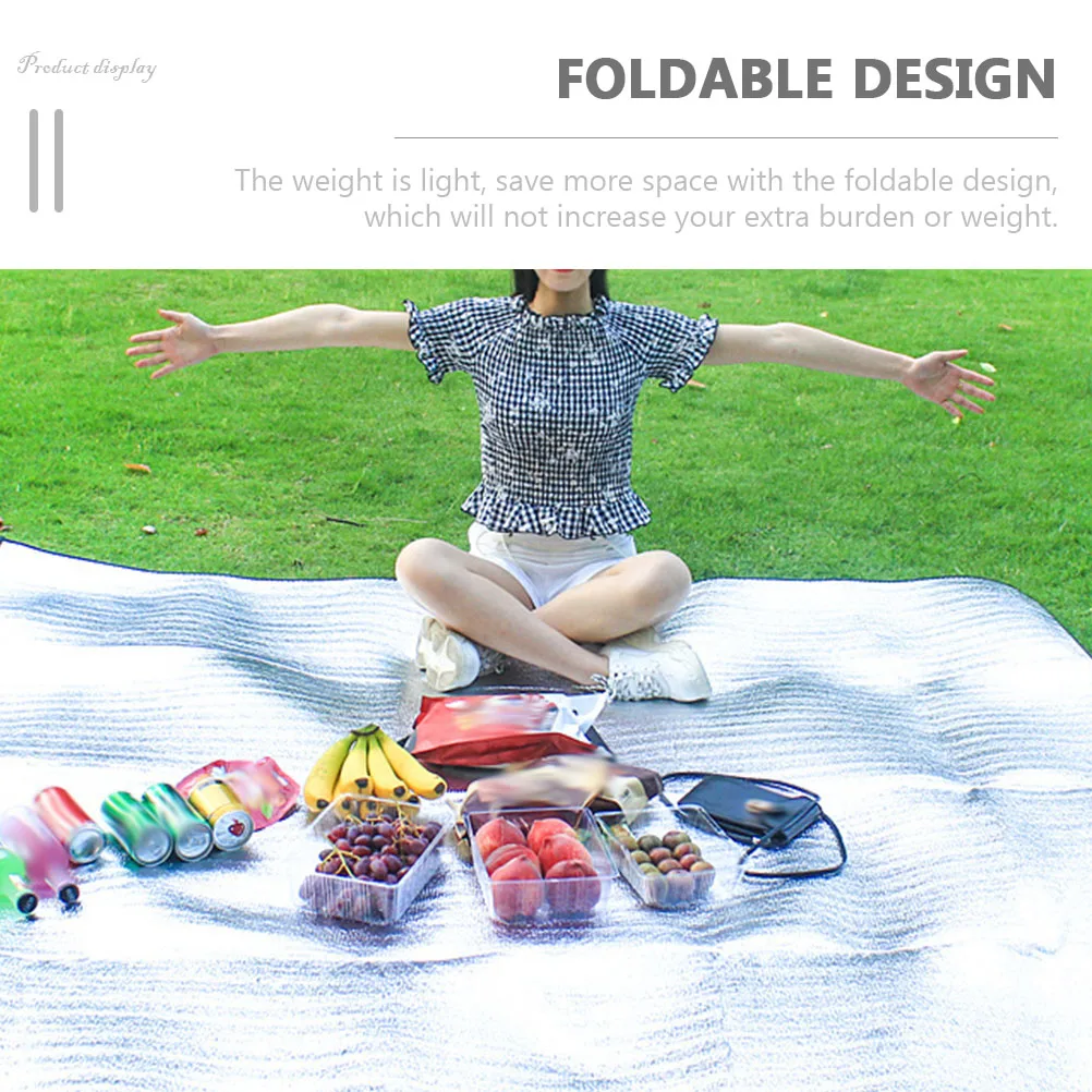 

Cushion Waterproof Tent Mat Folding Outdoor Moisture-proof Pad Picnic Camping Seat