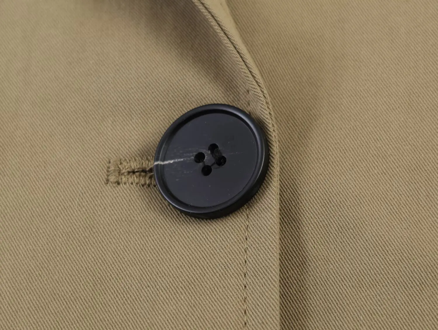 TFMLN Neue Damen Doppelreihige Kurze Trenchcoat-Jacke Halber Ärmel Frühling Sommer Oberbekleidung Freizeit Basic Style Windbreaker – Detail 9