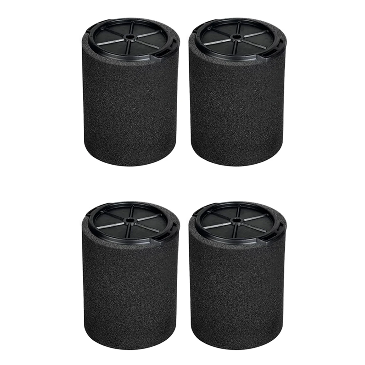 4pcs VF7000 Wet Vac Filter Compatible with for Ridgid 5-20 Gallon Wet/Dry Vacuums, Replacement Foam Wet Filter