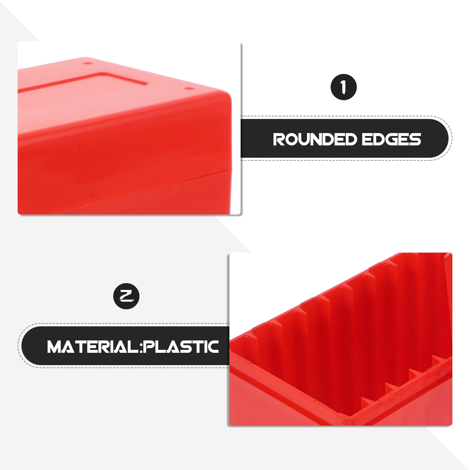 1 Stück abgestufte Box 10 Slots Hard Holder Case Plastic Protector Collector Organizer Protector Holder Container