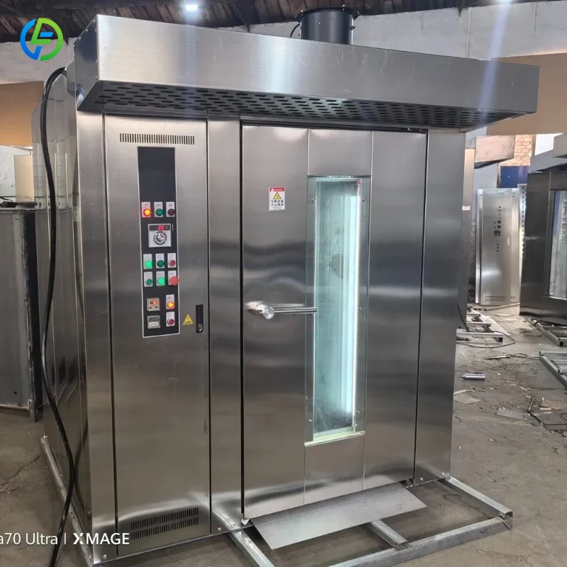 Commercial Used Rotary Baking Cooking Oven Bakery Equipment FL Customized