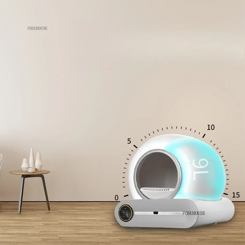 

Automatic Smart Cat Box for Cat Special Deodorizing Self-cleaning Cats Box Household Indoor Large Enclosed Sandbox