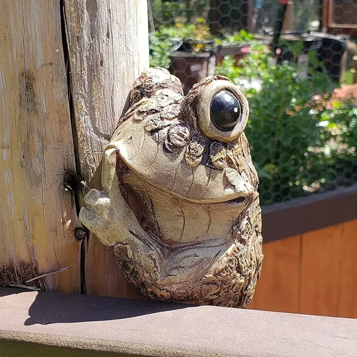 Peeping Frog Climbing Tree Hanging Ornaments Resin Craft Decoration Ornaments Garden Garden Decoration