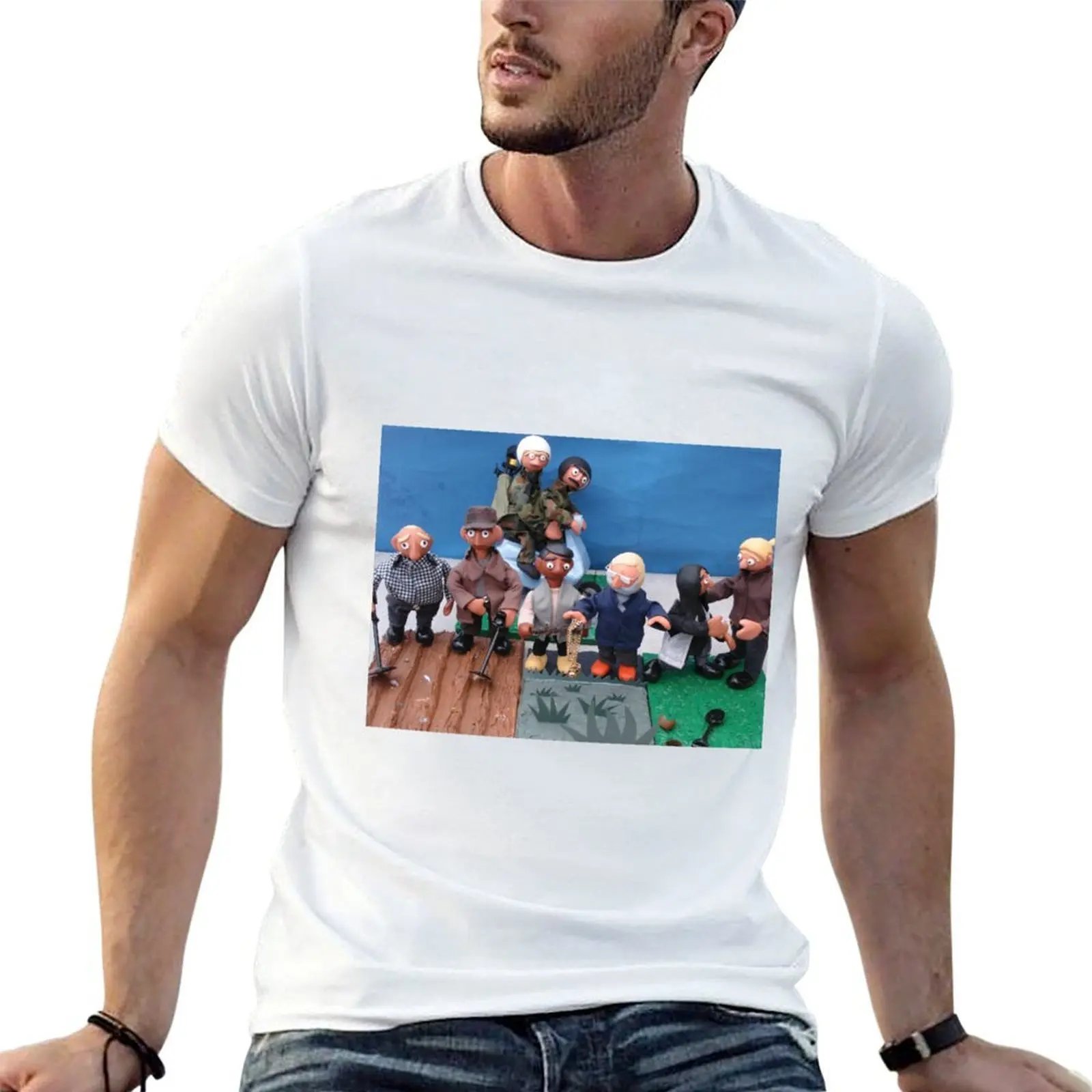 

D.M.D.C. - DUNCAN'S MINI DETECTORISTS CHARACTERS 3 T-Shirt t shirt custom print t shirts for man cotton funny T-Shirt