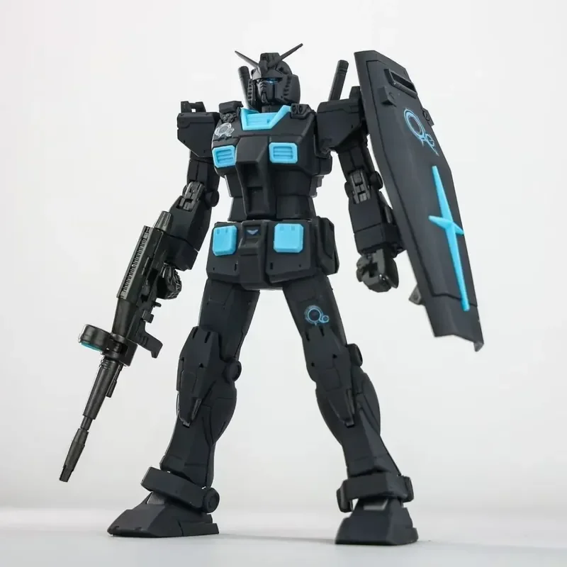 

Конструктор Ganso RX-78-2 Neon Blue Recirculation Limited Edition, масштаб 1/144, сборная модель, фигурка, украшение, подарок для детей