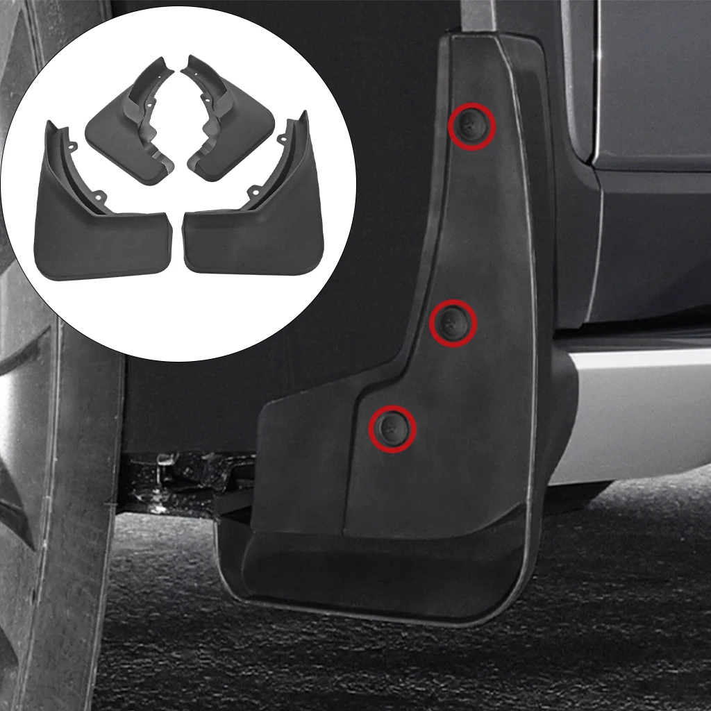 

4Pieces Mud Flaps for Jetta VS5 2019 Model Mudflaps Splash Guards Mudguards Front Rear Fender Protector