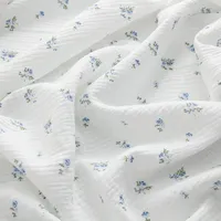 135x50cm/500cm Pure Cotton Printing Double-Layer Crepe Fabric, Making Soft Pajamas Clothes Blanket Fabric DIY Clothing Cloth
