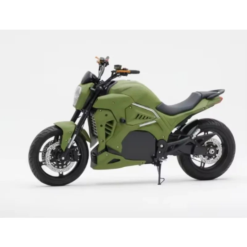 Stlf Factory High-Performance 3900W-10000W Racing Electric Motorcycle High Speed With 72V Lithium Battery And QS MotorRussian Ce