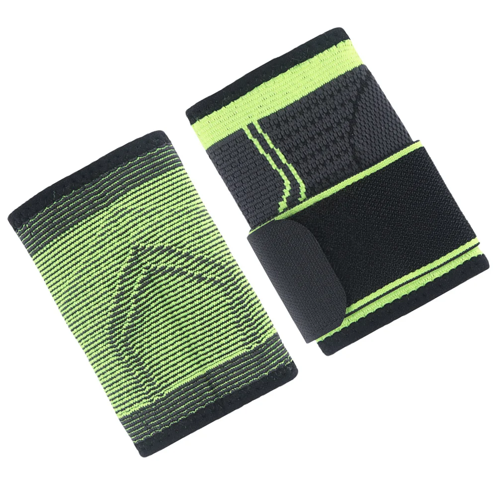 Sports Wristband Brace Support Braces Football Protector Sleeve Strap Nylon Fitness Straps