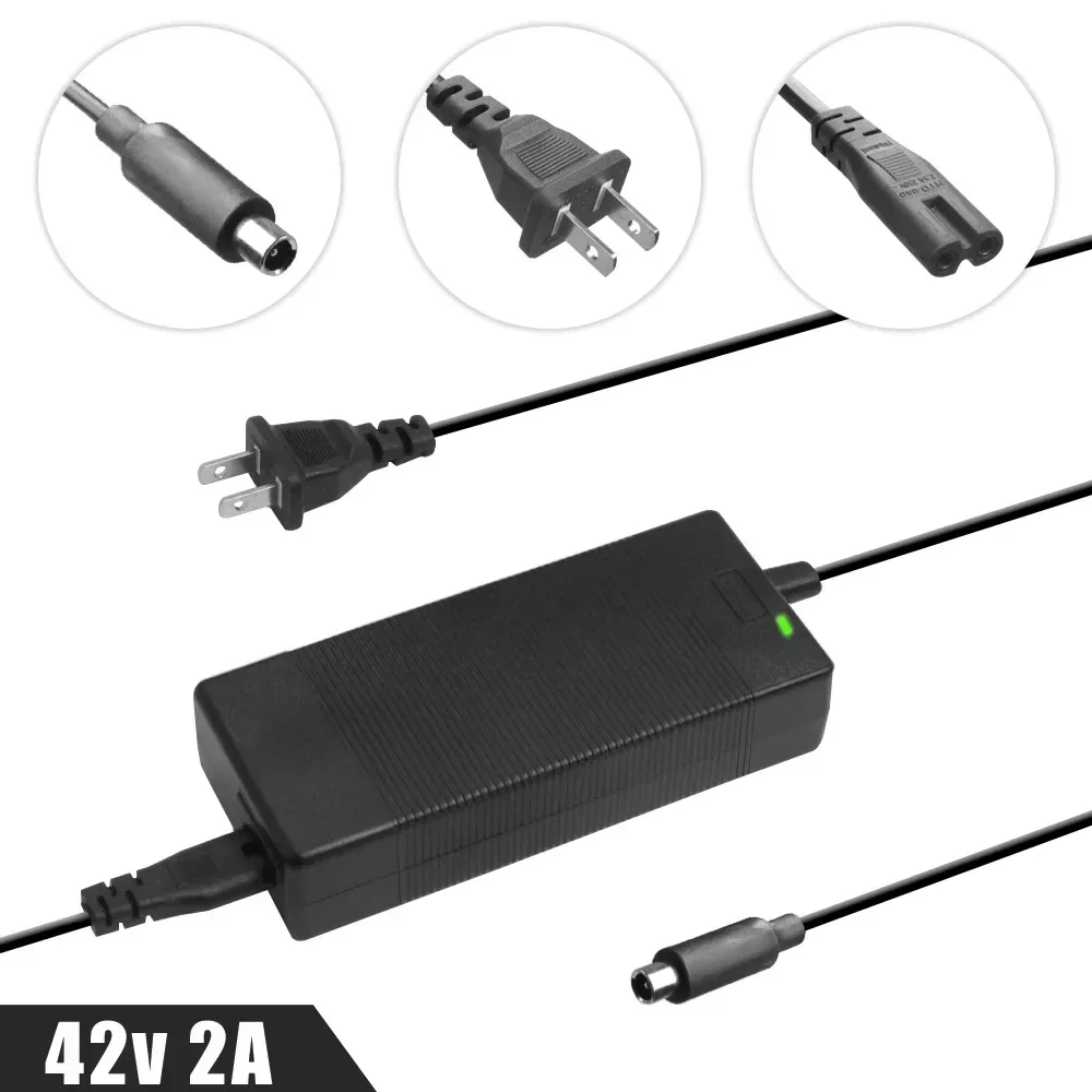 42 فولت 2A شاحن ل Xiaomi M365 1S برو برو 2 سكوتر كهربائي ل ناينبوت ماكس G30 G30D شاحن بطارية الولايات المتحدة/الاتحاد الأوروبي/المملكة المتحدة التوصيل جزء #4