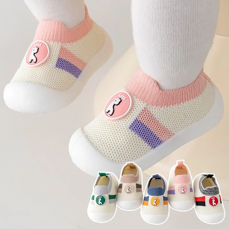 Baby Kleinkind Schuhe weiche Sohle Säuglings schuhe Mesh atmungsaktive rutsch feste Anti-Fall Kinderschuhe Indoor