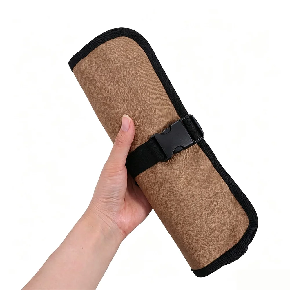 1Piece Oxford Cloth Roll Portable Pouch Bag Wrench Tool Foldable Spanner Hammer Camping Pocket Tool Storage Bag Toolkit