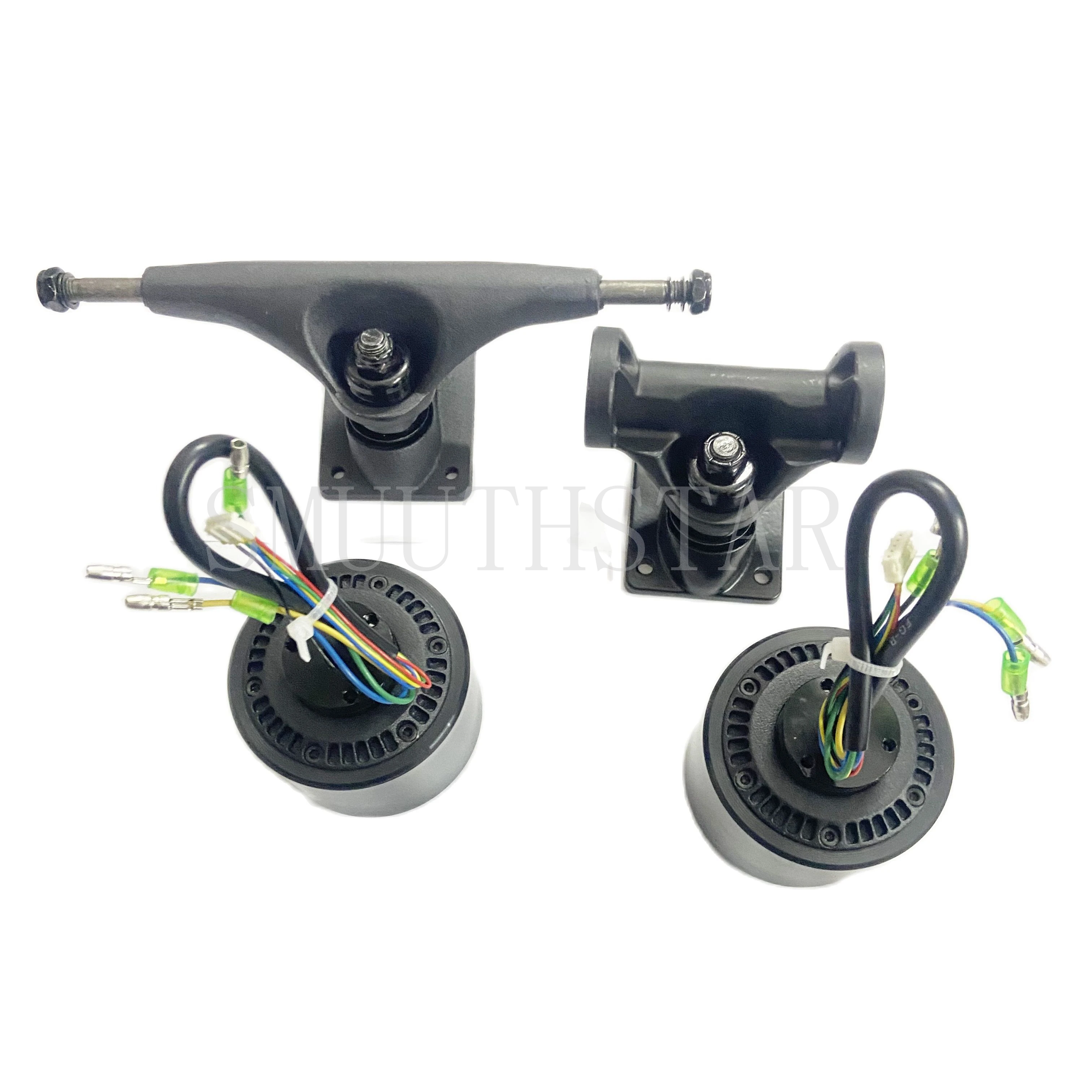 Dual Motor Set for Electric Skateboard 70mm Powered 10S 36V DIY Brushless Hub Motor Kit for Longboard 60kv 200W Skateboarding