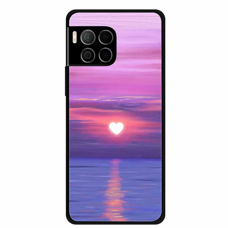 For T-Mobile REVVL 7 Pro 5G Cases REVVL7 5G Lovely Painted Cat Soft Silicone Cover TPU Phone Case Back Cover for T-Mobile REVVL7
