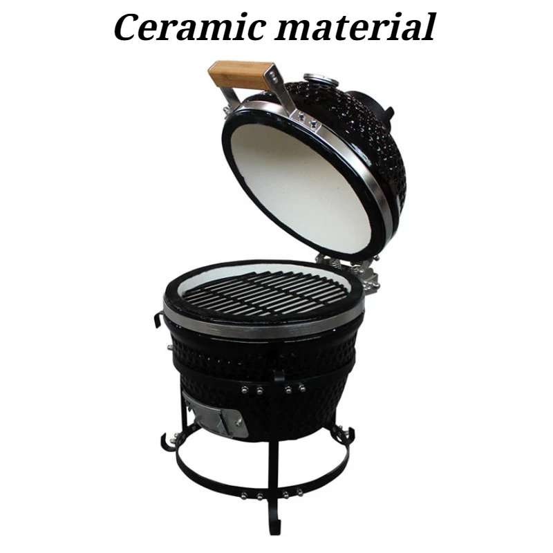 Courtyard Camping Barbecue Stove Household Large Capacity Ceramic Outdoor Portable Picnic Charcoal Oven Camp Cooking Supplies