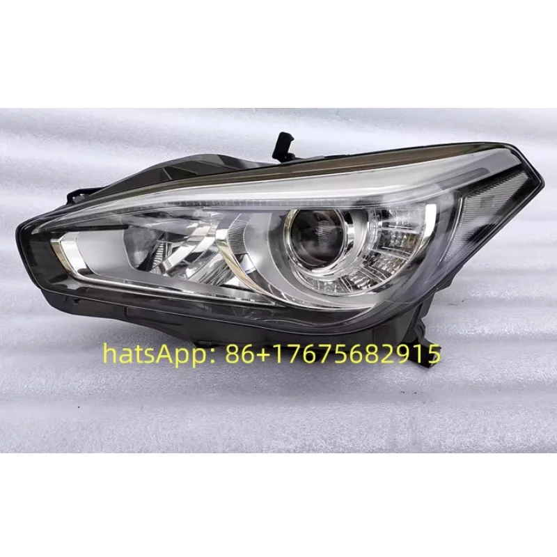 

Для Infiniti Q70 фара 2015-2019 Q70L полностью светодиодная фара в сборе, автомобильный свет для Infiniti Q70, оригинальная фара 260104AN1D