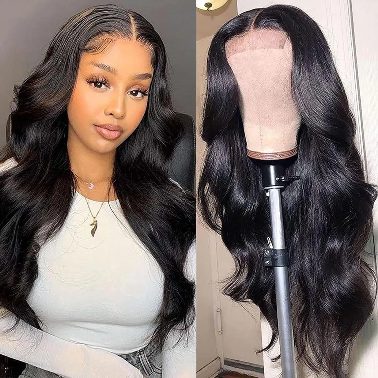 180 Dichtheid Body Wave 30Inch Hd Transparant 13X6 Lace Front Human Hair Pruiken Voor Vrouwen Braziliaanse 13X4 Hd Lace Frontale Pruiken