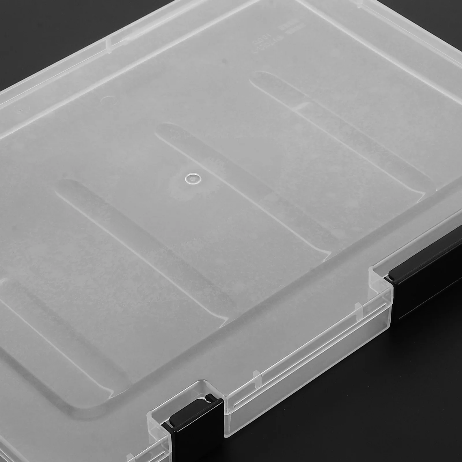 صندوق منظم المستندات مقاس A5، زر أسود رفيع، حقيبة تخزين بلاستيكية شفافة، حامل ورق مكتبي محمول، ملف المجلات