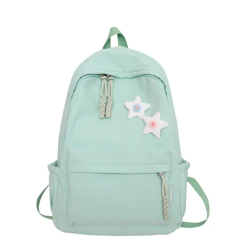 Large Capacity Backpack for School 2025 New Style Purple Series Women's Double Shoulder Bag Suitable for Junior And High Scho...