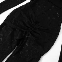 Suninheart Lace Sexy See Through Jumpsuit Women Fashion Off-shoulder High Waist Club Party Jumpsuits - Image 6