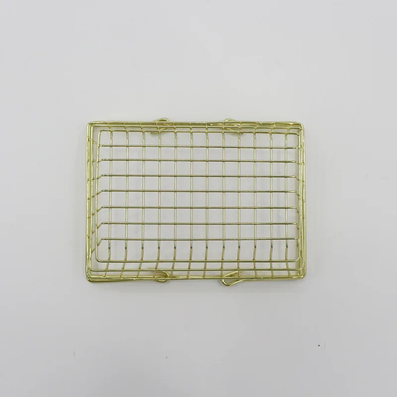 custom.Factory Custom Size Color Stainless Steel Nail Polishes Shopping Basket