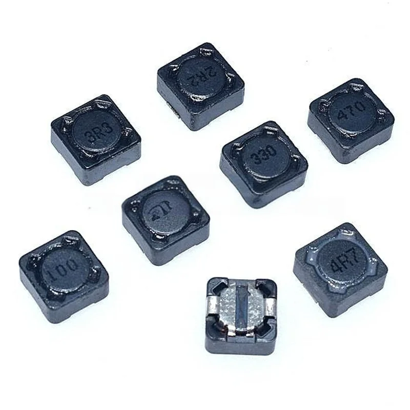 100 قطعة CD74R SMD مغو الطاقة 2.2/3.3/4.7/10/15/22/33/47/68μH محمية 7 × 7 × 4 مللي متر