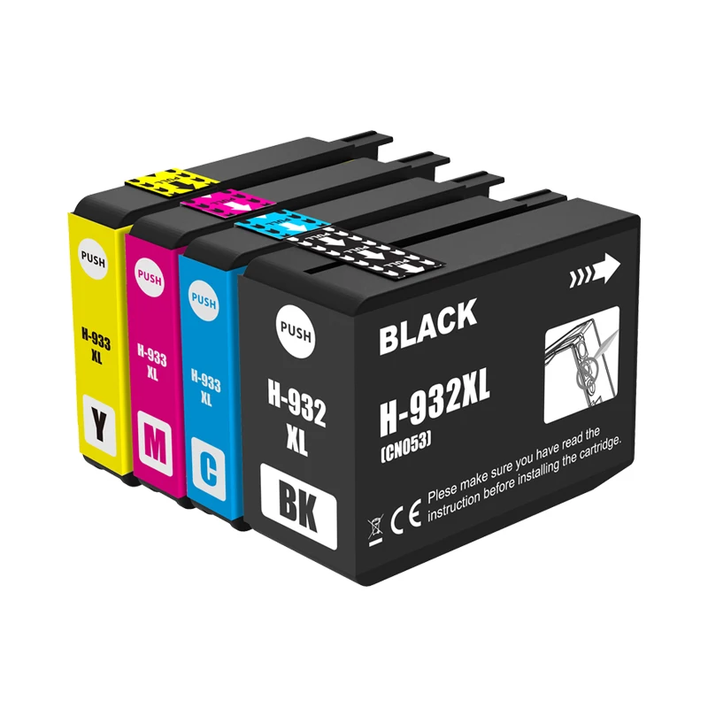 Compatible 932XL 933 for HP932 933XL replacement Ink Cartridge for HP Officejet 6100 6600 6700 7110 7610 7612 Printer