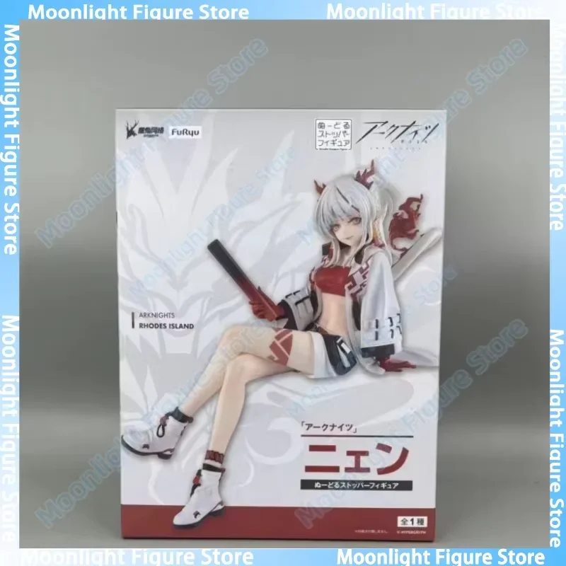 Op voorraad FuRyu Arknights Nian Instant Noodles Desktop Schattige pop Anime Action Figure Toy Gift Model Collection